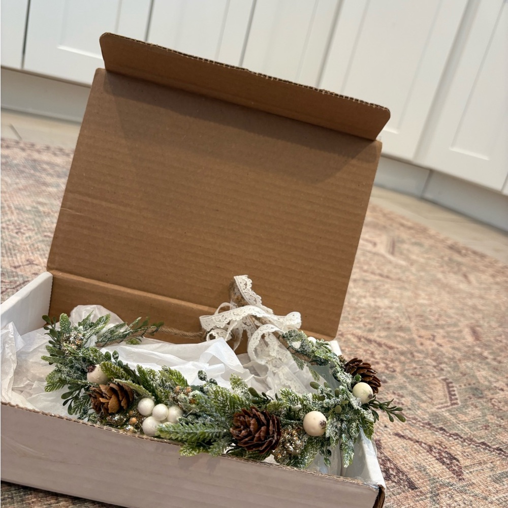 Winter Crown, with lace tie